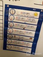 img 1 attached to Magnetic Pocket Chart With 10 Dry Erase Cards For Standards,Daily Schedule,Activities,Class Demonstrations (Black) review by Eddie Curd