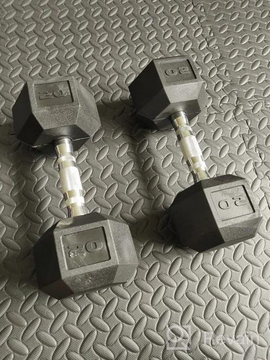 img 1 attached to Transform Your Body With VIGBODY'S Dumbbell Weights Barbell: The Ultimate Strength Training Tool For Full Body Workouts review by Non Dollarz