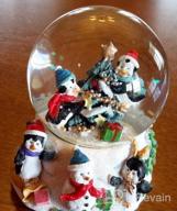 img 1 attached to Festive Penguin Snow Globe - Decorate Your Christmas Tree With A Magical Winter Wonderland! review by Elizabeth Carrasco