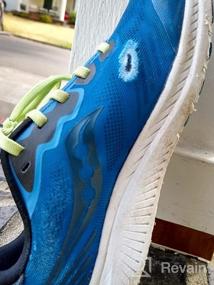 img 2 attached to Saucony Unisex-Child Ride 14 Running Shoe: Superior Performance for Young Athletes