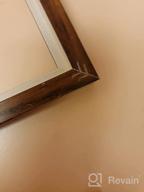 img 1 attached to Rustic Walnut 5X7 Picture Frame Set Of 4 With 6X8 Mat For Wall Or Tabletop - Giftgarden Brown Photo Frames review by Don Kishore