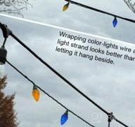 img 1 attached to Enhance Your Outdoor Ambience With Bulbrite STRING15/E26-S14KT Incandescent String Lights: Perfect For Garden, Patio, Wedding, Party, Holiday, Lawn, And Landscape review by John Fuentes