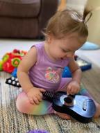img 1 attached to Kids Toy Guitar 6 String: Educational Musical Instrument For Toddlers - WEY&FLY review by Eric Stewart