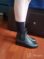 img 1 attached to Waterproof Women'S Garden Ankle Rain Boots - Anti-Slip Chelsea Booties By Babaka review by Kachilla Mountain