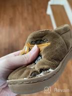img 1 attached to Keep Your Little Ones Warm and Cozy with SITAILE 👧 Kids' Fur Lined House Slippers: Cute and Nonslip for Winter Indoors review by Jean Donjuan