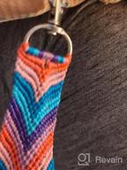 img 1 attached to 🔗 D-Ring Swivel Snap Hook Key Chain Clip, Anezus Keychain Lanyard Clip on Key Ring for Crafts and Purse Maker, Small Size (3/4 inch) review by Jorge Toussaint