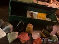 img 1 attached to 25 Piece Healing Crystals & Chakra Stones Set For Meditation, Chakra Balance, Reiki And Rituals - Includes Cleansing Selenite For Enhanced Healing Energy review by Nikki May