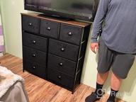 img 1 attached to Sorbus Dresser Tower: 9-Drawer Furniture Storage Chest For Ultimate Organization In Any Room review by Jason Ampongan