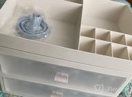 картинка 1 прикреплена к отзыву ARTDOT Diamond Painting Storage Container With 2 Drawers, 96-Slot Bead Storage Bottles, And Tools Rack For Easy Access To Accessories от Daniel Woods