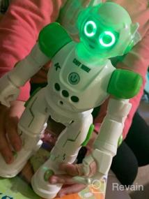 img 5 attached to Управляемая жестами игрушка-робот Yoego для детей - программируемая ходьба, танцы и пение с обучающей музыкой!