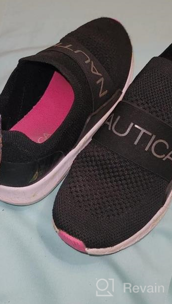 img 1 attached to 👟 Nautica Athletic Fashion Sneaker Running Girls' Shoes: The Perfect Blend of Style and Sport review by James Vachon