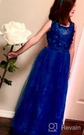 img 1 attached to Vintage Dresses for Girls - Pageant, Wedding Clothing in Girls' Tulle Dresses review by Jeremy Flint