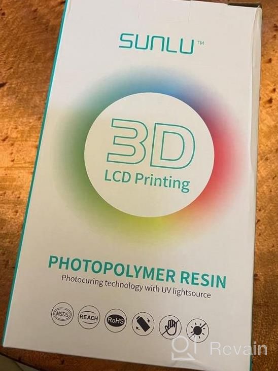 img 1 attached to SUNLU'S Biodegradable 3D Printer Resin: Fast Curing, Eco-Friendly, Low Shrinkage, 1KG Black For LCD/DLP/SLA 3D Printing review by Andrew Grant