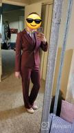 img 1 attached to LISUEYNE Women'S Three-Piece Office Blazer Suit Set For Business Wear - Skirt/Pant, Vest Jacket review by Jay Koterba