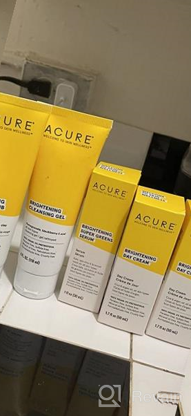 img 1 attached to Experience Radiant Skin With Acure'S Brightening Starter Kit - Featuring Cleansing Gel, Facial Scrub, Day Cream, And Vitamin C & Ferulic Acid Serum review by Kevin Wilkins