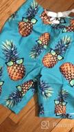 img 1 attached to Boys' Hawaiian Volleyball Pineapple Swimsuit by Freshhoodies review by William Byrd