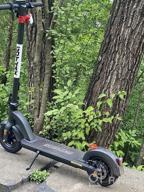 img 1 attached to Experience The Ultimate Commuting With Gotrax G4 Electric Scooter: Power, Speed, Range, Security And More! review by Brandon Teitel