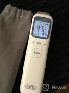 картинка 1 прикреплена к отзыву Accurate No-Touch Thermometer For Adults And Kids With Fever Alert And Memory Recall от Matt Wigfall