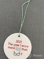 img 1 attached to 10Pcs DIY Christmas Tree Decor Sublimation Blanks Pendants Personalized Ceramic 2022 Ornaments Discs Supplies review by Jeffrey Dunn