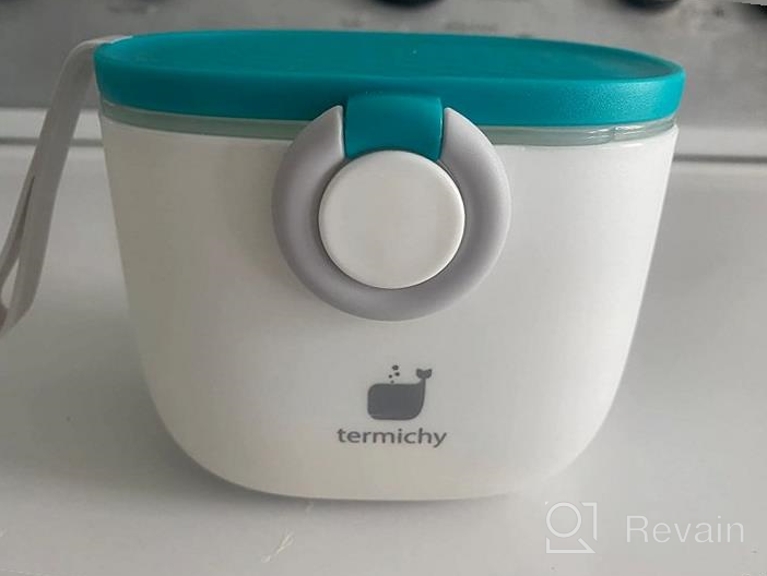 img 1 attached to Portable Baby Formula Dispenser By Termichy - Red, 8.8OZ/250G, Includes Scoop And Carry Handle For Travel And Outdoor Activities - Ideal For Infants (1 Pack) review by Matt Louis