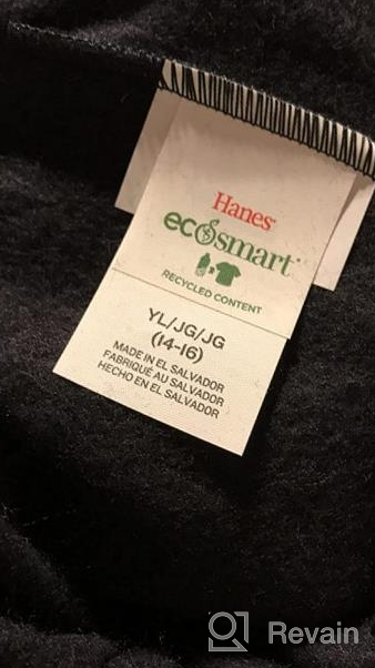 img 1 attached to 👕 Optimized for SEO: Hanes Smart Fleece Black Medium Boys' Apparel review by Corey Bigglesworth