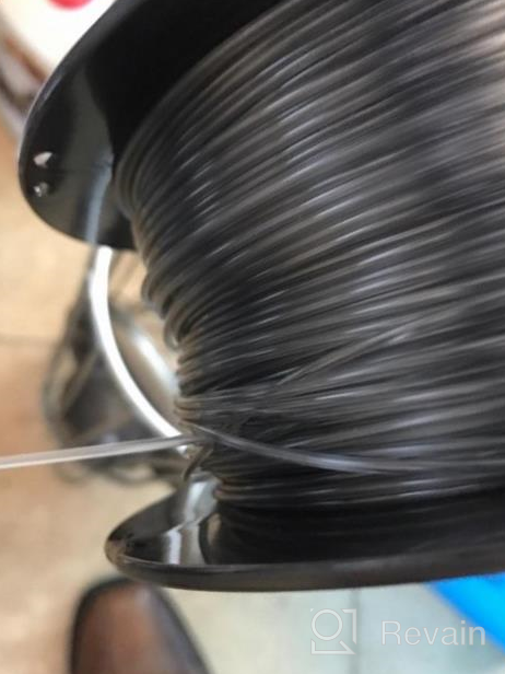 img 1 attached to Get Accurate Translucent Prints With Hatchbox PC Polycarbonate 3D Printer Filament - 1 Kg Spool, Dimensional Accuracy +/- 0.05 Mm, 1.75 Mm Diameter, In Transparent Black Color review by Scott Richardson