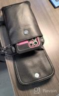 img 1 attached to Stylish Leather Cell Phone Crossbody Wallet Purse For Women - Befen review by Kelly Brooks