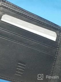 img 6 attached to Crocodile Embossed Leather Blocking Bifold Men's Accessories in Wallets, Card Cases & Money Organizers