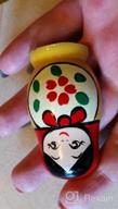 img 1 attached to Beautiful Matryoshka Doll Fridge Magnet - BestPysanky'S Top-Rated Gift review by Daniela Velasquez