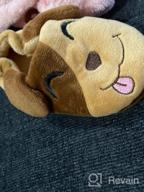 img 1 attached to 👶 Enter Baby Fluffy Dog Slippers - Boy's Shoes for Cozy Comfort review by Jeff Sprunk