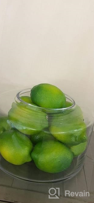 img 1 attached to 24PCS BigOtters Artificial Lemon Slices - 2 Inch Assorted Colors Fake Fruits For Themed Party Decor, Kitchen Table Centerpiece & Crafts Projects review by Bill Pool