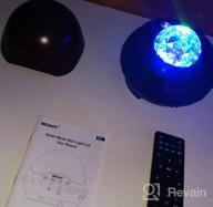 img 1 attached to Galaxy Projector Night Light With Bluetooth Speaker, Remote Control, 8 White Noises, Alexa Smart App Compatibility, Perfect For Kids, Adults, Bedroom, Party, And Home Decor - SOAIY Star Projector review by Loud Forrest