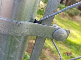 img 3 attached to 10 Pack Tension Bands W/ Bolts & Nuts For 1-3/8" Chain Link Fence, Gate And Posts - FENCESMART4U
