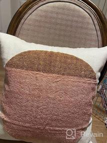 img 6 attached to Добавьте стиль бохо в свой дом с 18x18-дюймовыми стегаными декоративными подушками Merrycolor'S