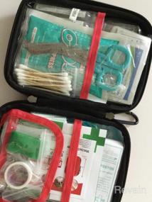 img 7 attached to 170 Piece First Aid Kit - Hard Case & Lightweight, Emergency Supplies For Travel, Home, Office & Outdoors