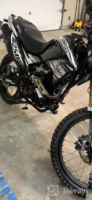 img 1 attached to Black X-PRO Hawk DLX 250 EFI Fuel Injected Enduro Dirt Bike Motorcycle With Deluxe Features For On-Road And Off-Road Adventure review by Jeff Ross