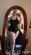 img 1 attached to DELIMIRA Plus Size Women'S One Piece Swimsuit Modest Bathing Suit review by Jason Dinh