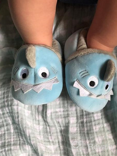 img 1 attached to Anti-Slip Cartoon Toddler Slippers for Boys - SDBING Shoes review by Gaurav Ansong