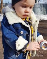 img 1 attached to ❄️ Boys' Winter Windproof Outerwear for Toddlers - Jackets & Coats review by Andy Thorson
