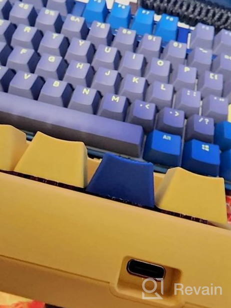 img 1 attached to Enhance Your Keyboard Game With Ducky'S 31-Piece Rubber Double Shot Backlit Keycaps Set - Compatible With Ducky Keyboards And MX; Comes In Blue review by Jason Lee