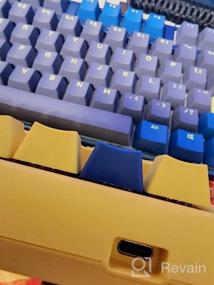 img 4 attached to Улучшите свою игру на клавиатуре с помощью набора резиновых колпачков Ducky'S из 31 предмета с подсветкой, совместимого с клавиатурами Ducky и MX; Поставляется в синем