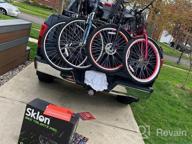 img 1 attached to Safely Transport Up To 5 Mountain Bikes With Sklon Tailgate Bike Pad And Anti-Theft Locking System For Full And Mid-Size Pickup Trucks - Black Honeycomb (Small-Mid-Size Pickup Models) review by Steve Wynn
