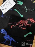 img 1 attached to Ovovod Dinosaur Sweatshirts Hoodies Pullover Boys' Clothing in Fashion Hoodies & Sweatshirts review by Edward Taylor