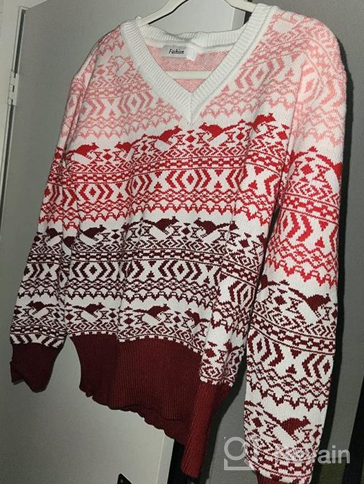 img 1 attached to 🎅 Totatuit Matching Christmas Sweaters: Stylish Boys' Clothing for Holiday Sweater Parties review by Christopher Scales