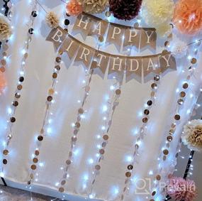 img 7 attached to 🎉 20-Piece Paper Pom Poms Party Kit by EpiqueOne - Tissue Pom Pom Decorations for Birthdays, Bridal Showers, and Baby Showers - Easy to Assemble and Install; White, Ivory, Peach, and Champagne
