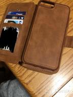 img 1 attached to Stylish And Secure: IPhone 7Plus/ 8Plus Women'S Wallet Case With 12 Card Slots And Money Pocket review by Marc Burke
