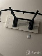 img 1 attached to Get Fit With ONETWOFIT Wall Mounted Pull Up Bar - Multifunctional Strength Training Equipment For Indoor Home Gym Workouts review by Dean Pascual