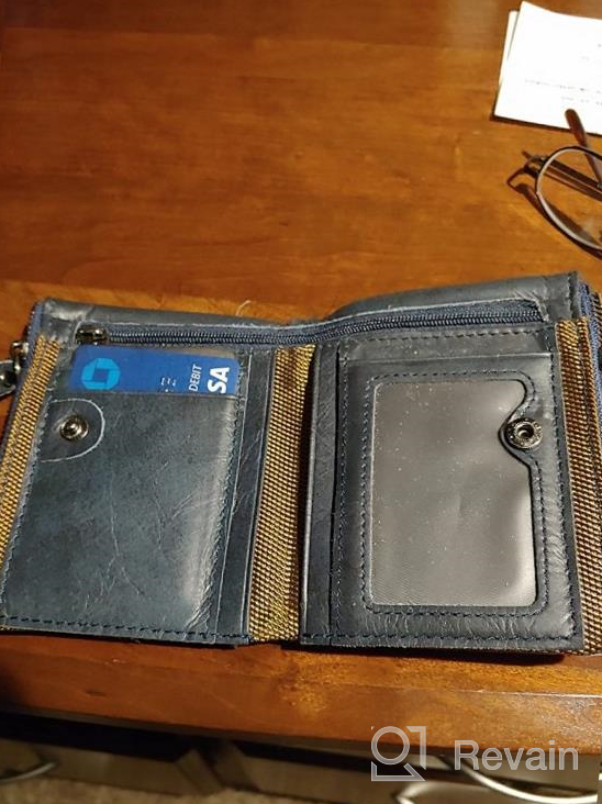 img 1 attached to Emoly Mens Wallet - Sleek Minimalist Wallet with Advanced Blocking Technology review by Logan Goozmer