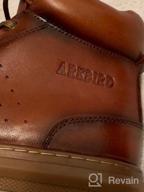 img 1 attached to Men'S Arkbird Leather Lace-Up Chukka Sneaker Boots For Casual Wear review by Jon Robertson
