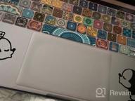 img 1 attached to F FORITO Palm Rest Cover Skin With Trackpad Protector Compatible With MacBook Pro 14 Inch Model A2442 M1 Pro/M1 Max With Touch ID (Silver) review by Clint Fick